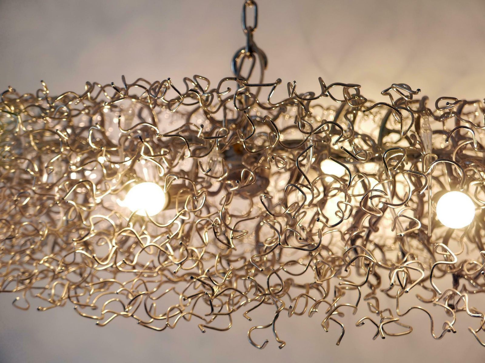 photo furniture Gorgeous Xxl Brand Van Egmond Hollywood Chandelier Oval 140 Nickel Netherlands