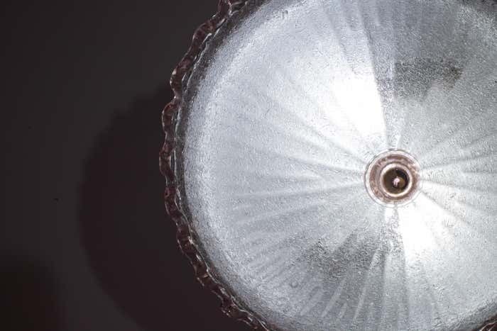 photo for sale Italian Pink Murano Glass Ceiling Fixture, Murano, 1960
