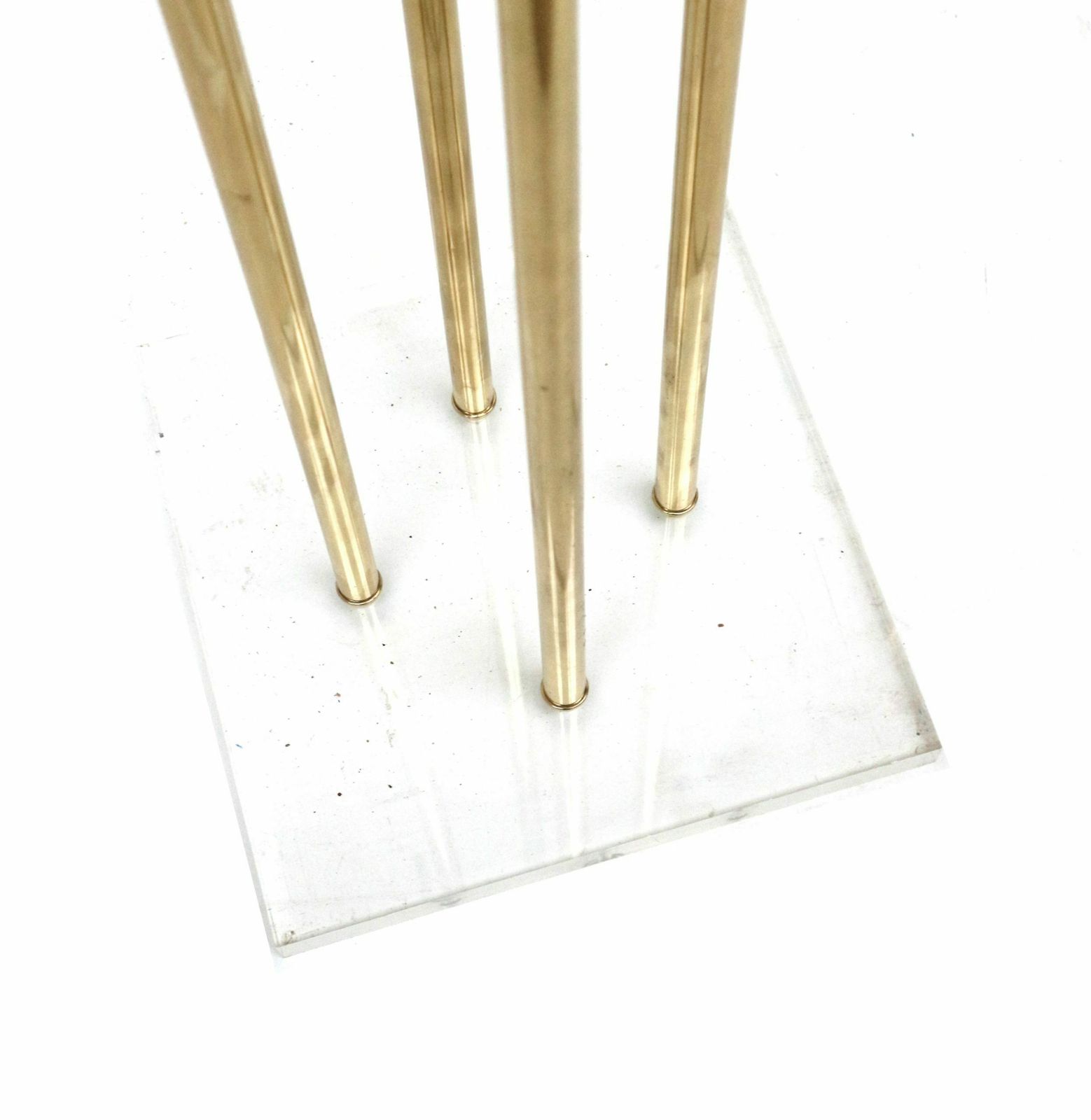 Standing Vintage Hollywood Regency Coat Rack Made Of Plexiglass And Metal From The 1970s photo 903.0