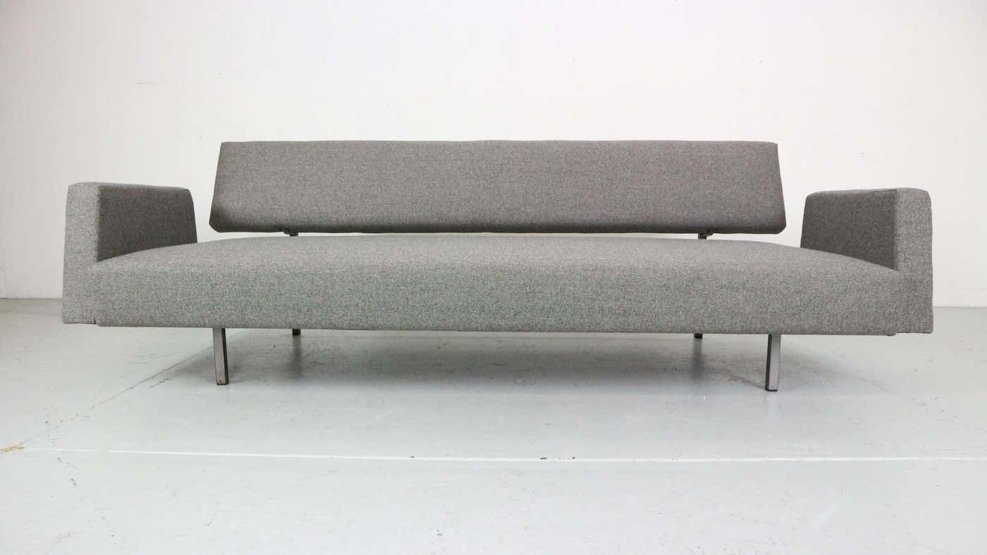 Rob Parry Newly Reupholstery Sofa/ Daybed For Gelderland, 1960 Dutch photo vintage