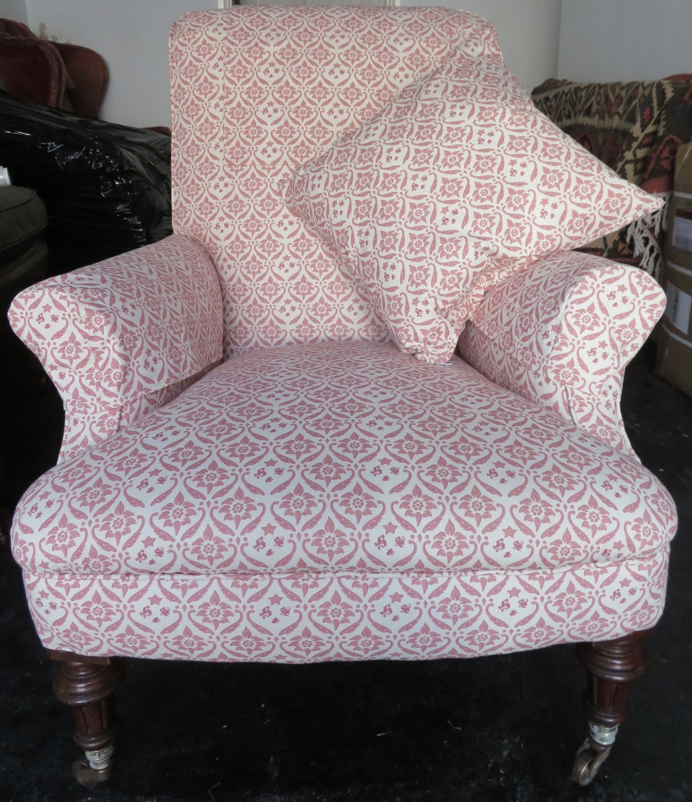 Howard And Sons Easy Armchair. Fully Restored. photo furniture