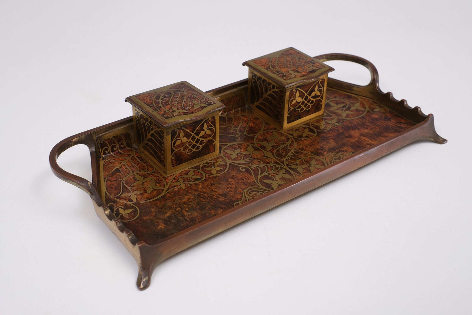 Erhard & Söhne Jugendstil Inkwell 1910 Austria photo 1157.0