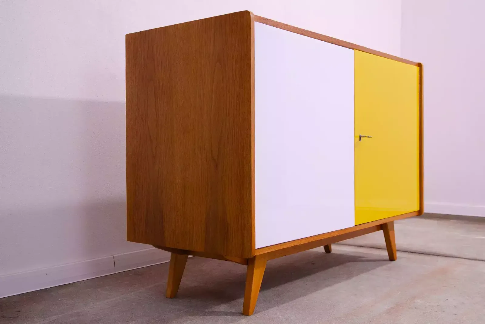 Volledig Gerestaureerd Mid Century Dressoir U 450 Van Jiří Jiroutek, Jaren 1960, Tsjecho Slowakije photo 904.0