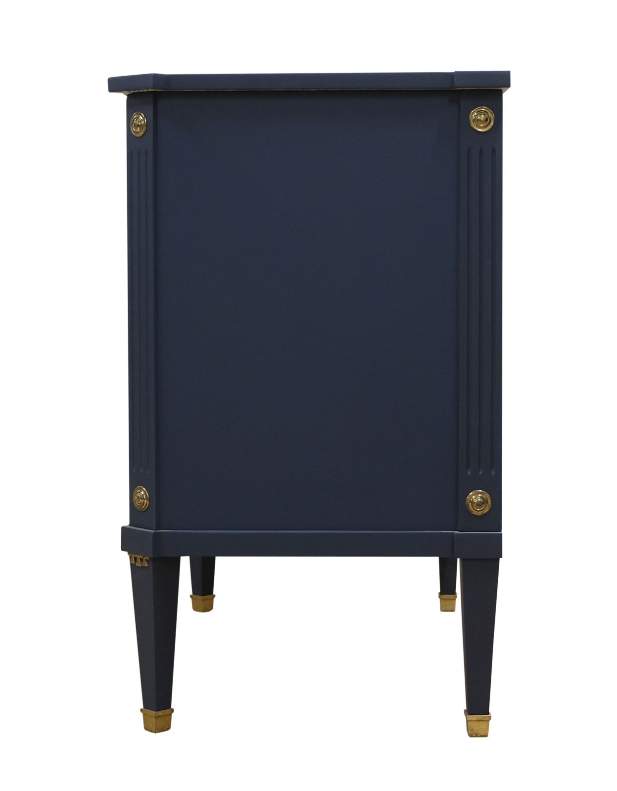 Gustavian Style 3 Drawer Chest Painted  Mifnight Blue photo for sale