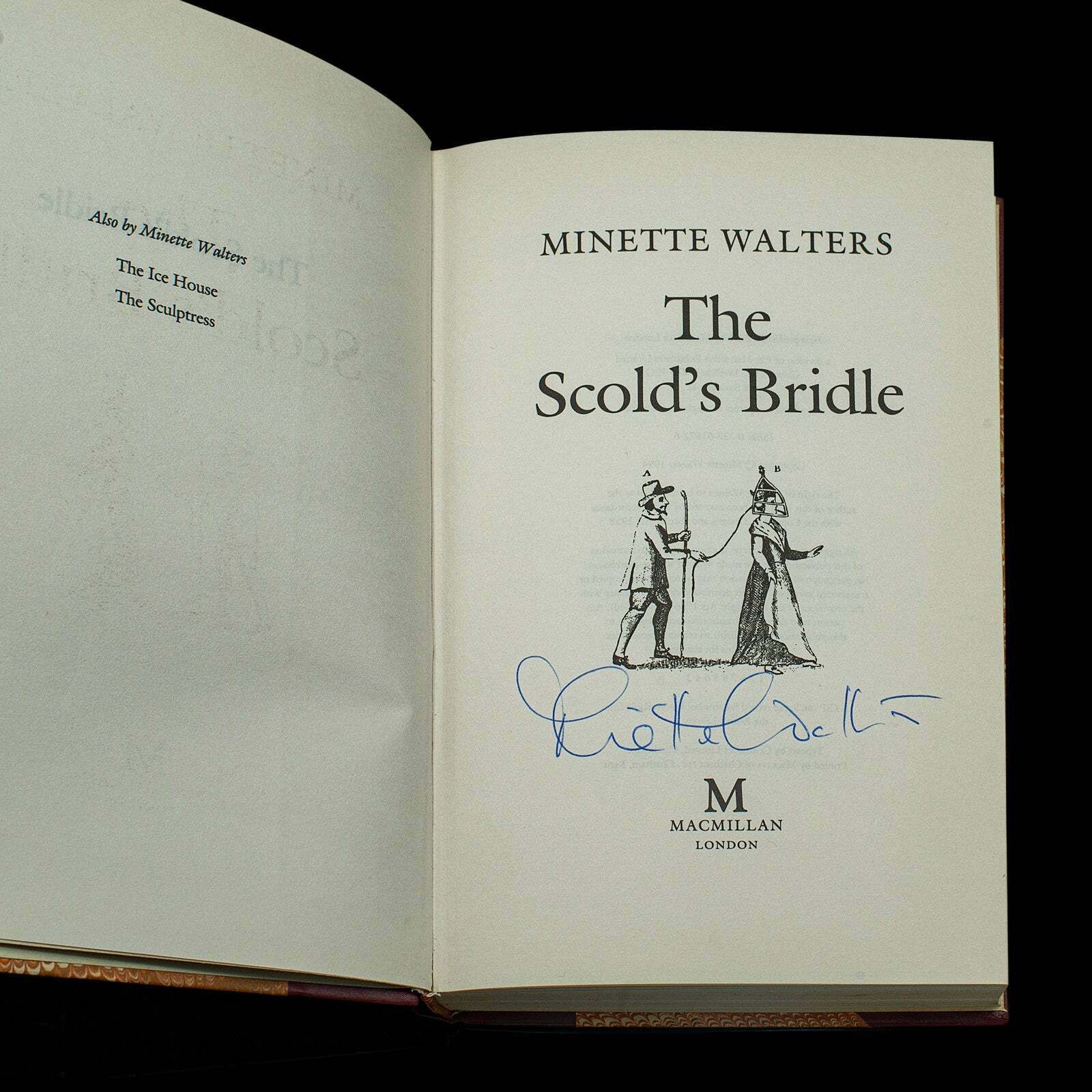 Set Of 6 First Edition Novels By Minette Walters, Signed, English, Hard Bound photo Home Decor