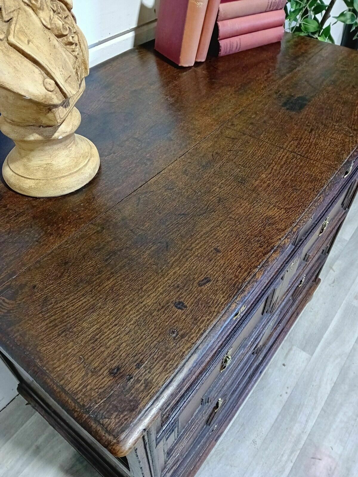 photo furniture Jacobean Oak Chest Of Drawers