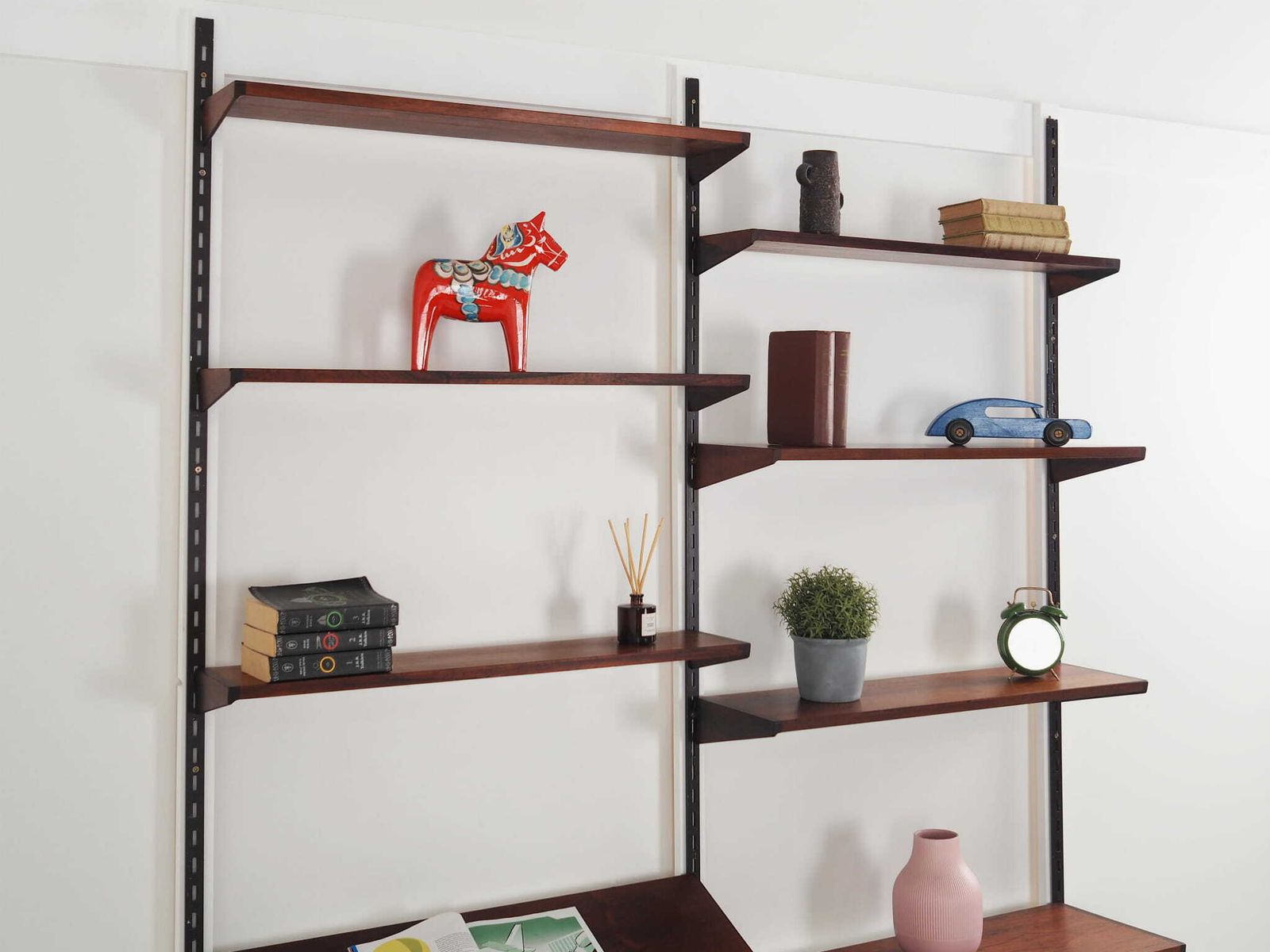 Vintage System Bookcase, Danish Design, 1960s, Designer: Kai Kristiansen photo Furniture
