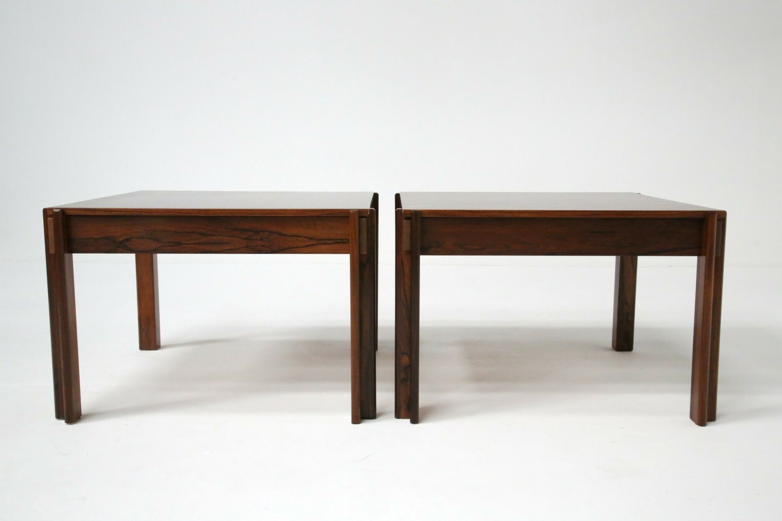 Pair Of Rosewood Side Tables By Ingvar Stockum For Futura Mobler, Sweden, 1965. photo buy