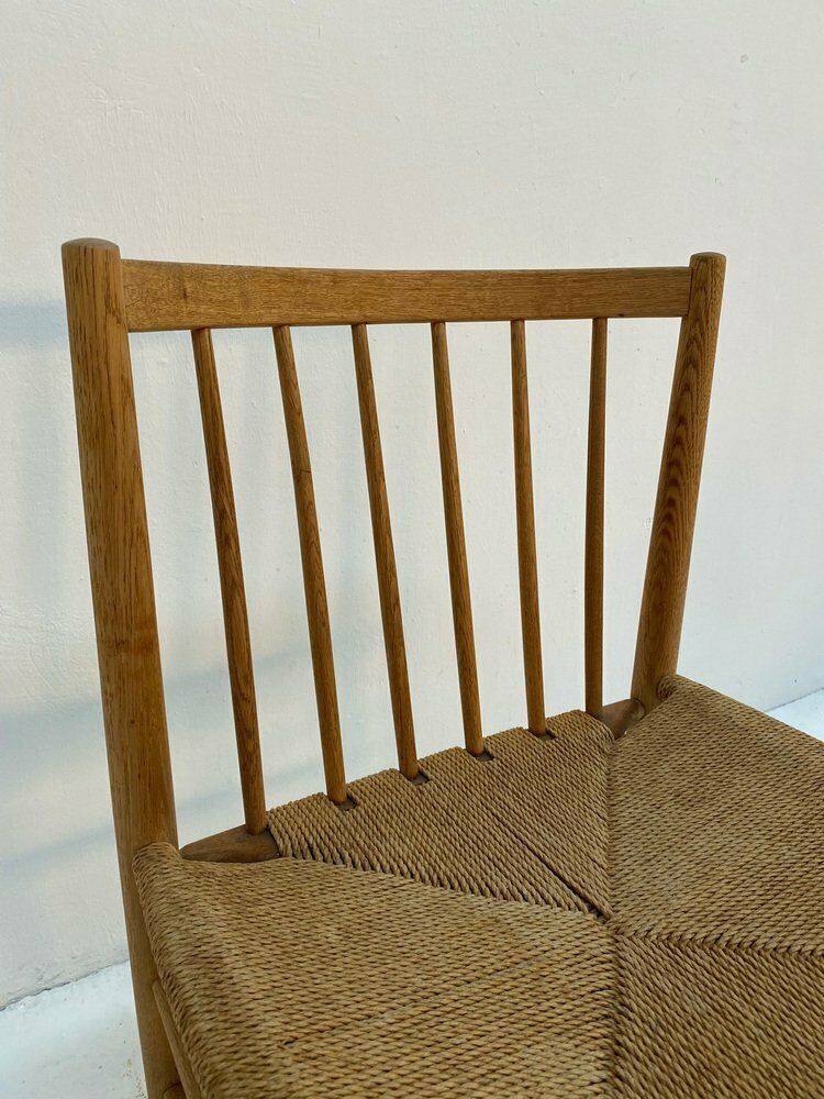 Danish Oak Dining Chairs By Jørgen Bækmark For Fdb, 1950s, Set Of 6 photo 4253.0