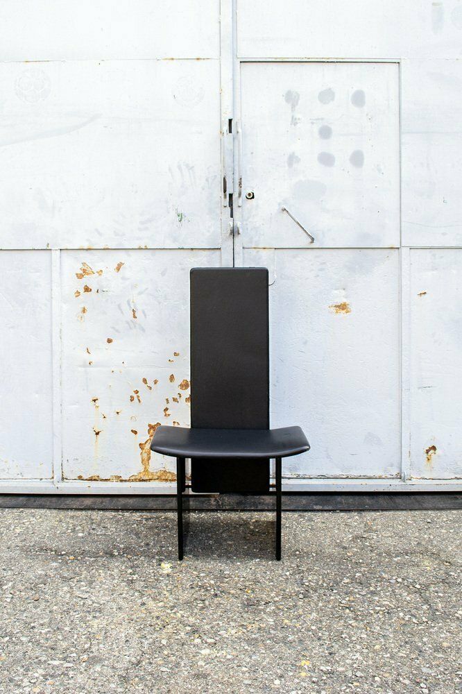 Rennie Chairs In Leather By Kazuhide Takahama For Gavina, 1968, Set Of 6 photo for sale