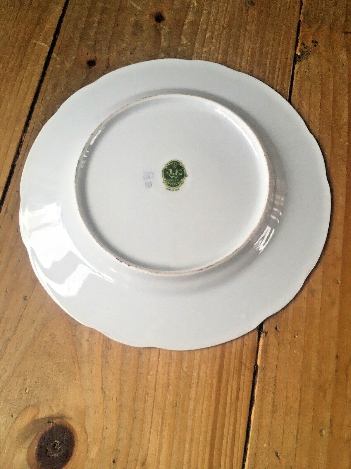 Vintage Old Vienna Gilded Green Cabinet Plate Fragonard Alt Wien Jkw Karlsbad photo vinterior