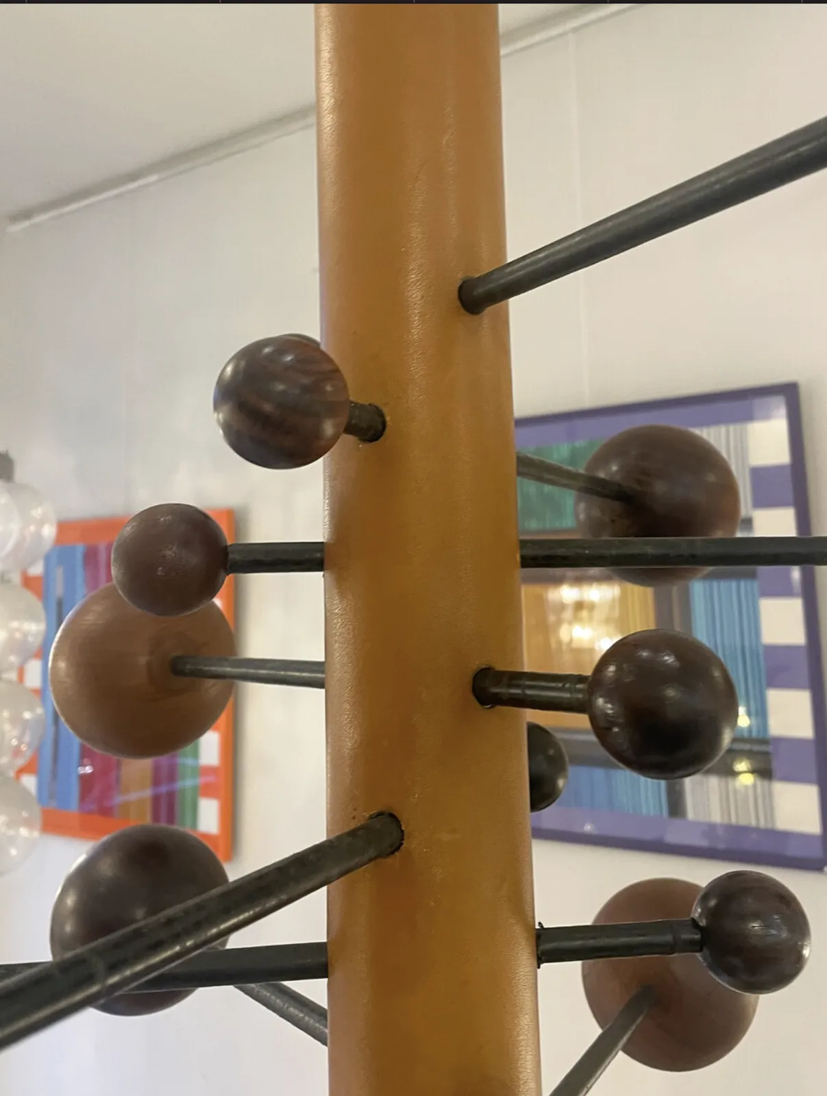 Early Edition T16 Coat Rack By Osvaldo Borsani For Tecno Italy, 1960s photo vinterior