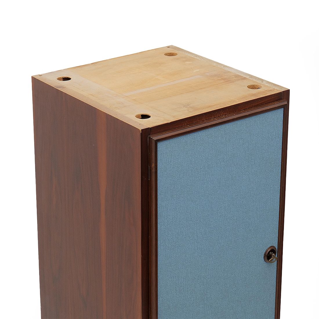 Wooden Wardrobe With Drawers, 1960s photo 375.0
