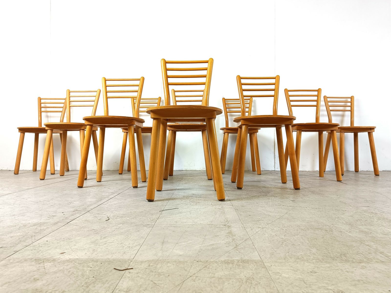 Vintage Scandinavian Dining Chairs, 1970s photo for sale