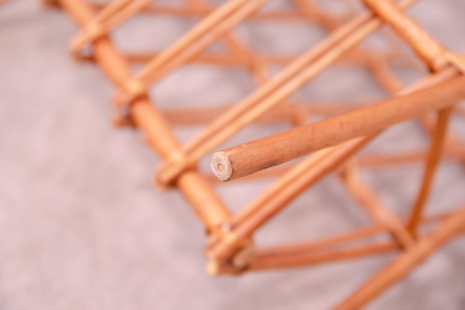 Home Decor Mid Century Rattan Magazine Rack By Jan Kalous For úluv, 1960´S, Czechoslovakia photo