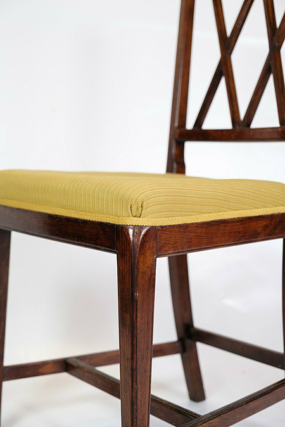 Six Dining Chairs By Ole Wanscher For Aj Iversen From 1950s photo Furniture