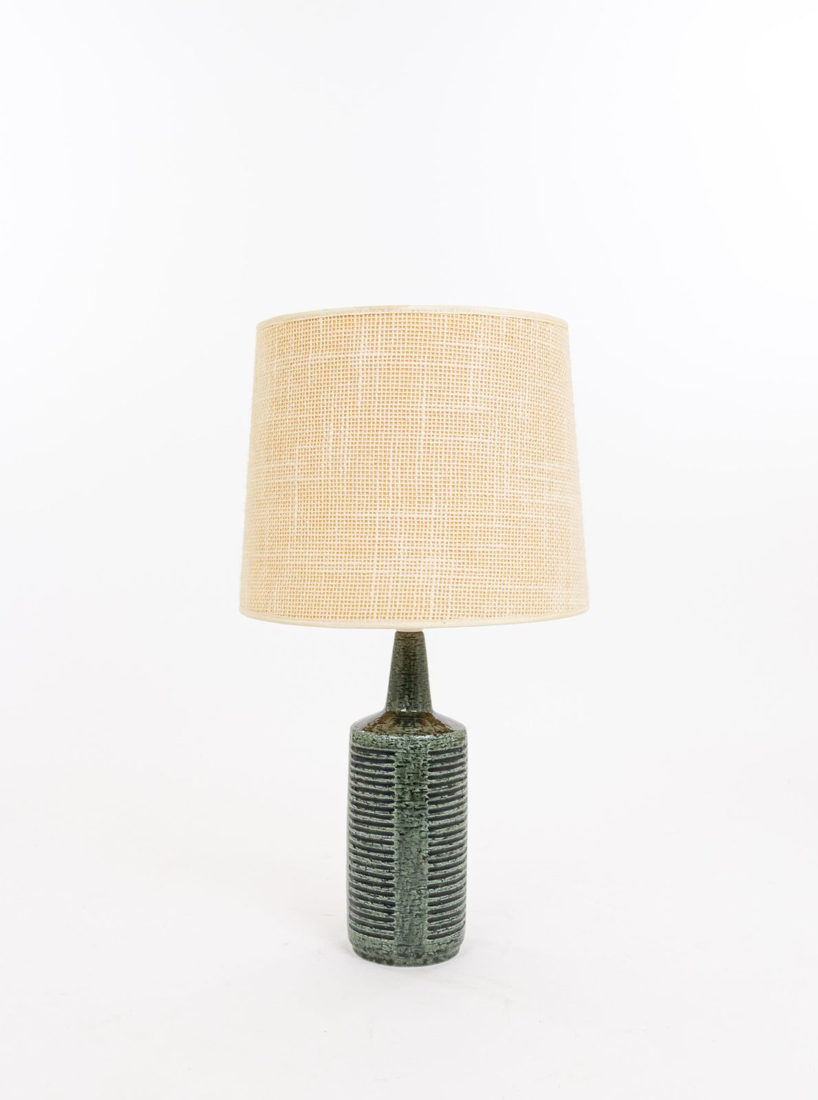Green & Charcoal Dl/30 Table Lamp By Linnemann Schmidt For Palshus, 1960s photo 1060.0