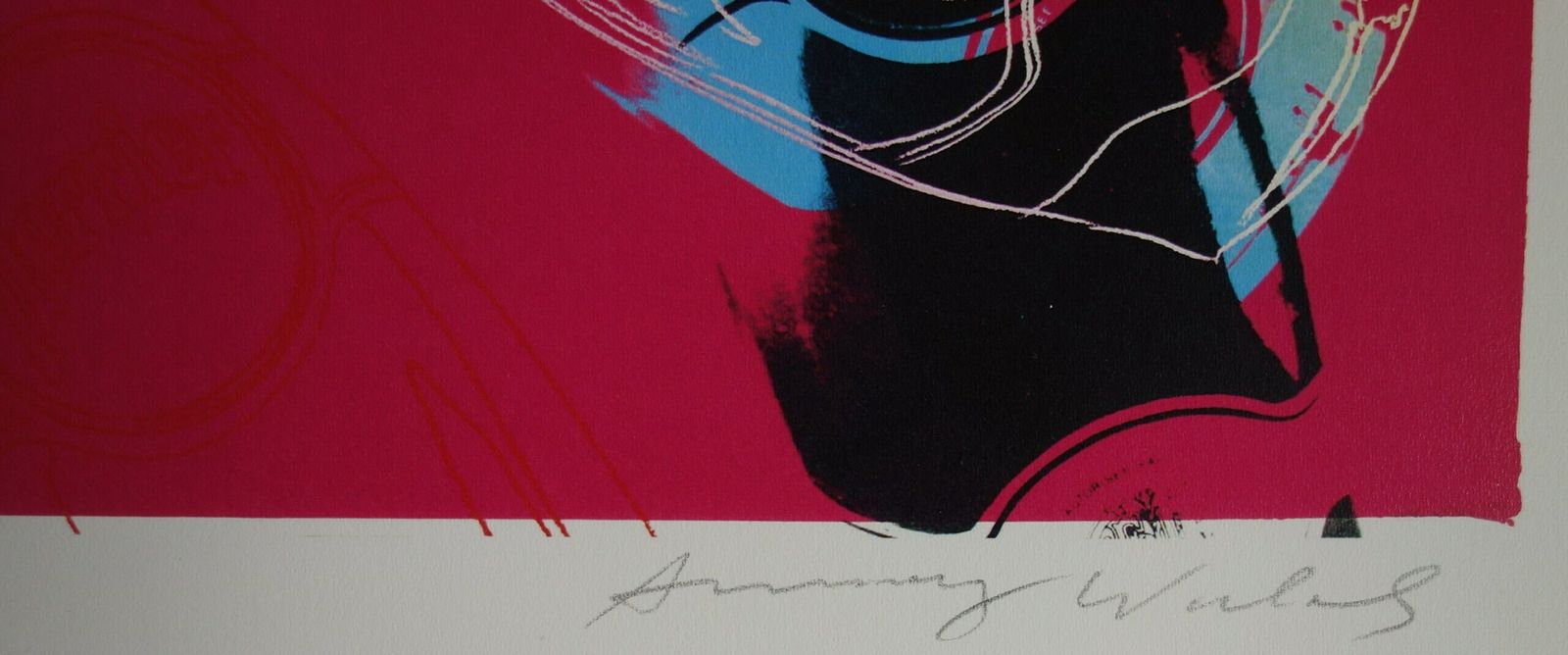 Fine Pop Art Limited Edition Trial Proof Print, Andy Warhol, Signed & Stamped With Estate Stamp photo Art
