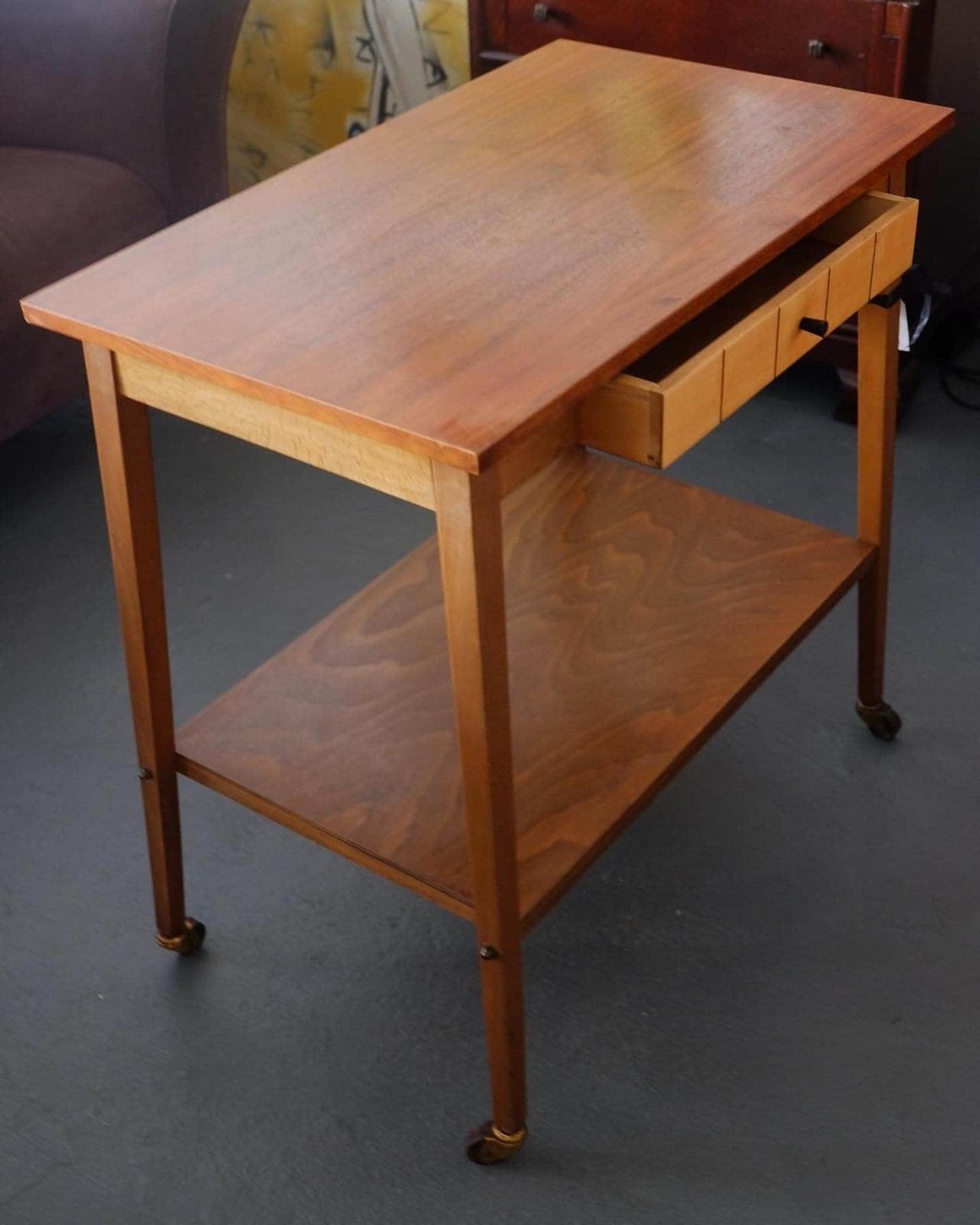 Midcentury Danish Design Hallway Cabinet, Sideboard photo Furniture
