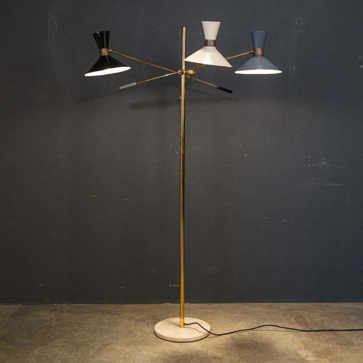 An Italian Articulated Standing Floor Lamp , C.1970 photo Lighting