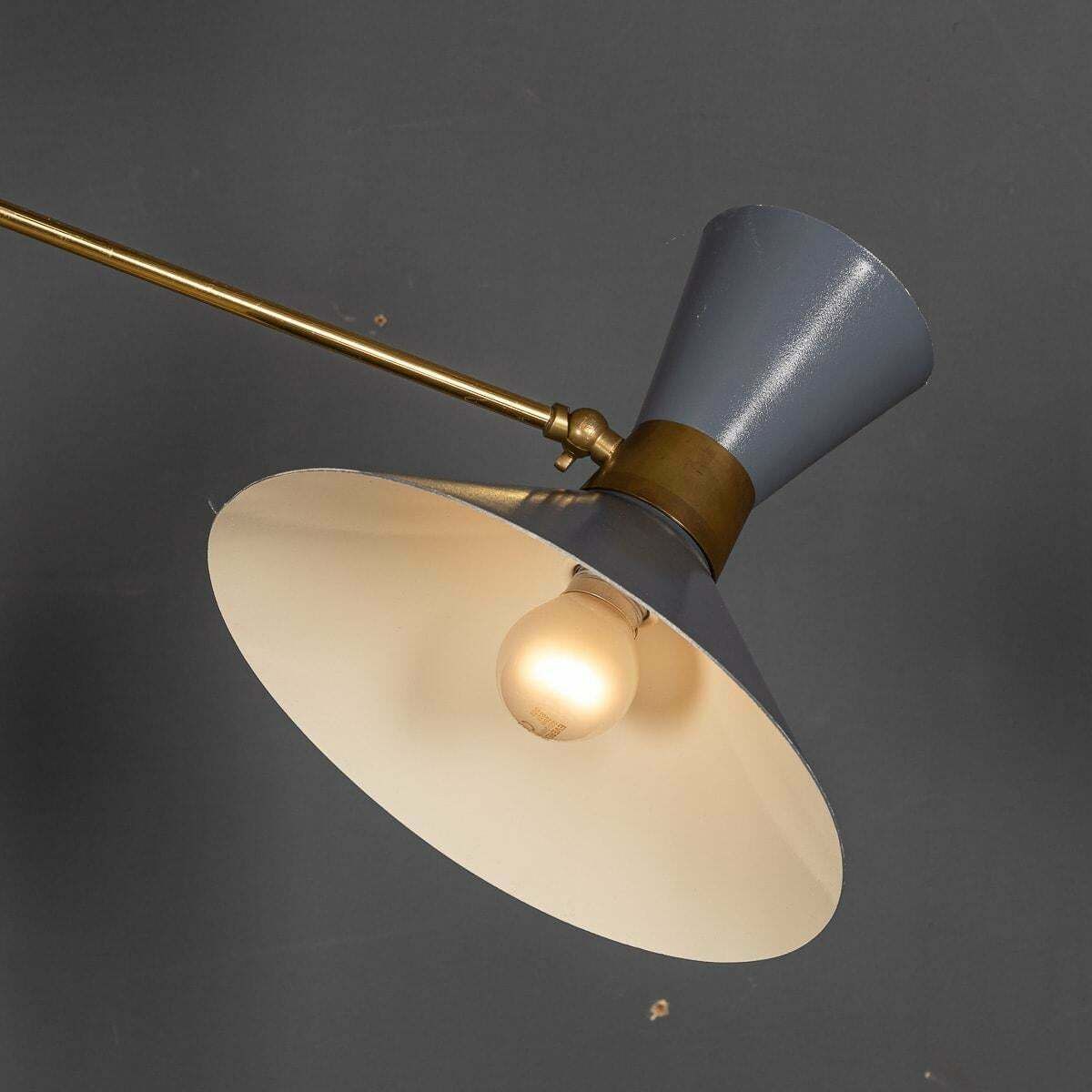 photo furniture An Italian Articulated Standing Floor Lamp , C.1970