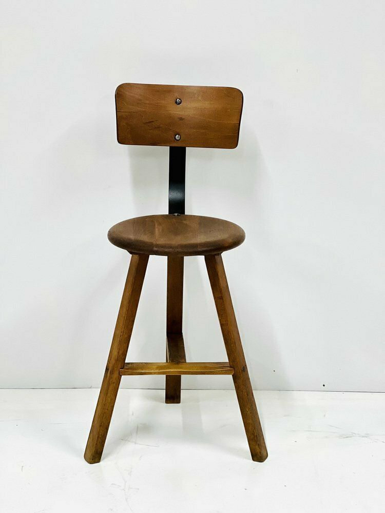 Vintage Industriële Stoel, Ca. Jaren 1950