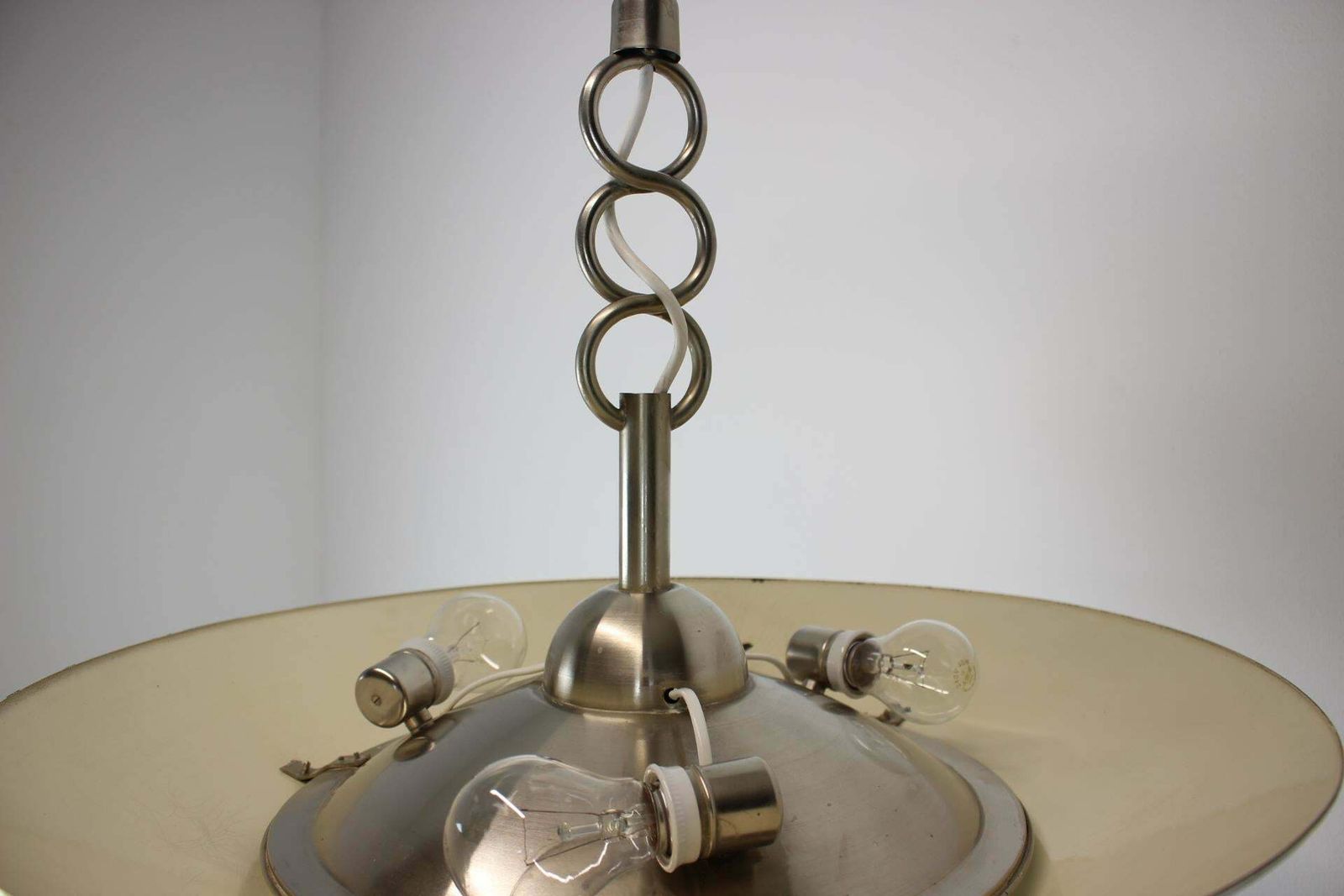 Art Deco Chrome Pendant Light By Designer Franta Anyz, Czechoslovakia, 1930's photo buy
