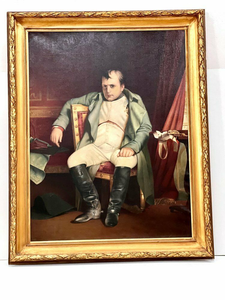 Xaver Diblik, Napoleon Bonaparte Portrait, 1950, Schilderij