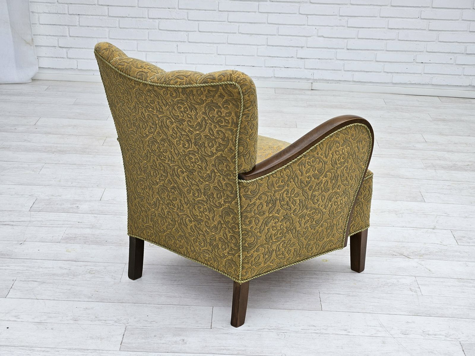 photo buy 1950 60s, Danish Design, Armchair, Original Very Good Condition.