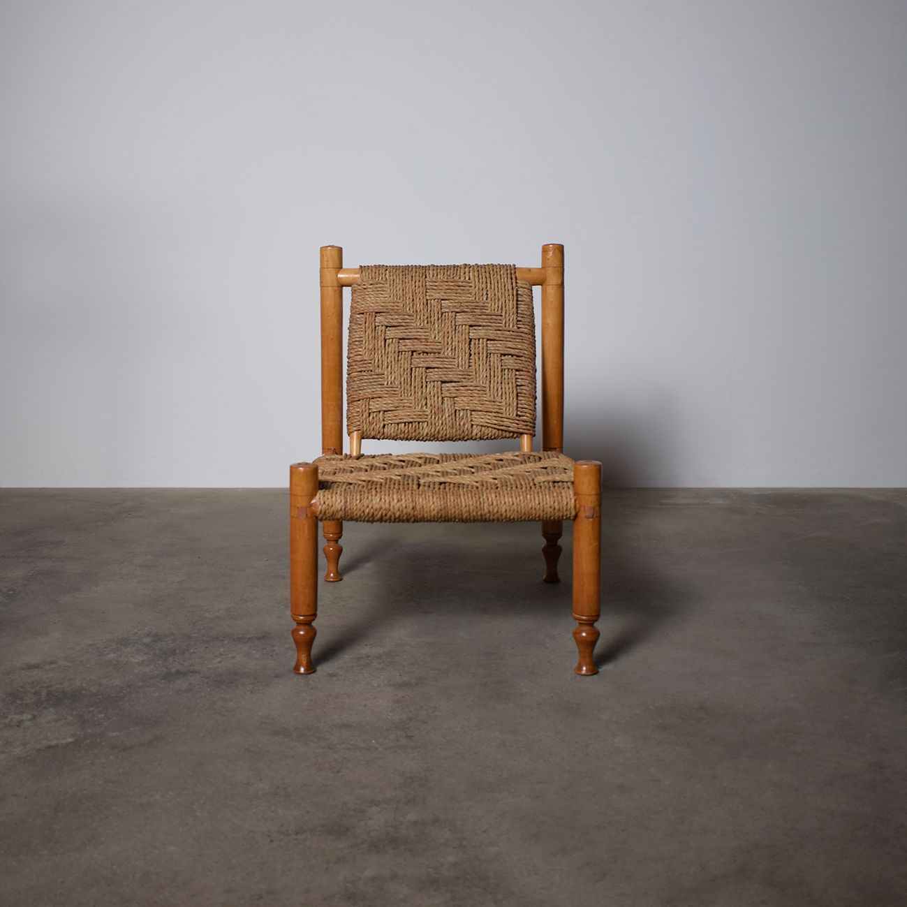 A Wonderful 1950s Lounge Chair By Adrien Audoux And Frida Minet photo furniture