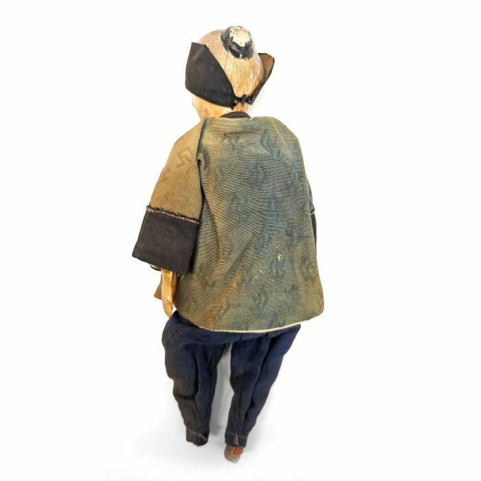 19th Century Chinese Doll, 1800s photo furniture