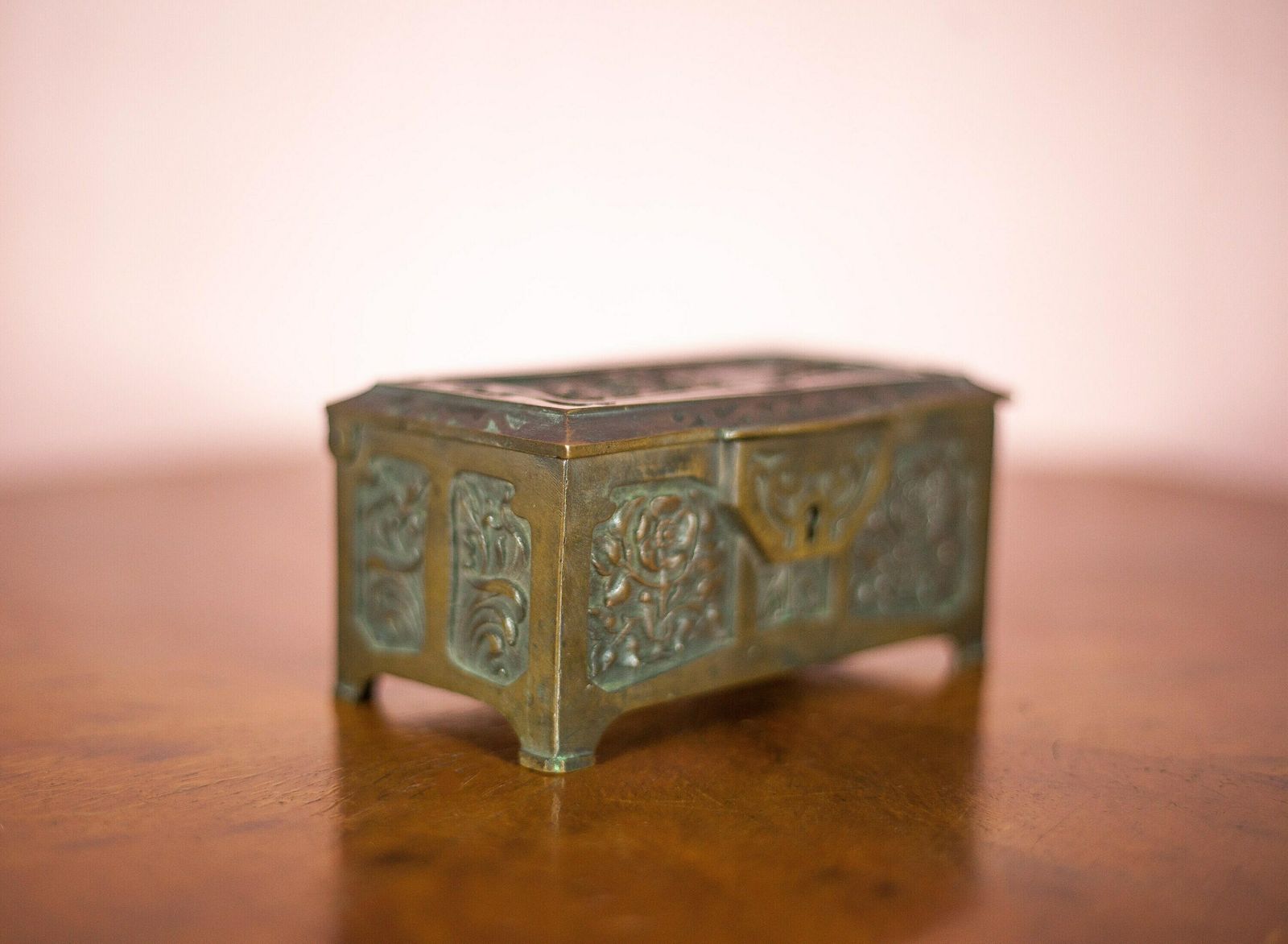 Bronze Chest, Bronze, Art Nouveau, Boudoir, Collection, Jewel Box photo furniture