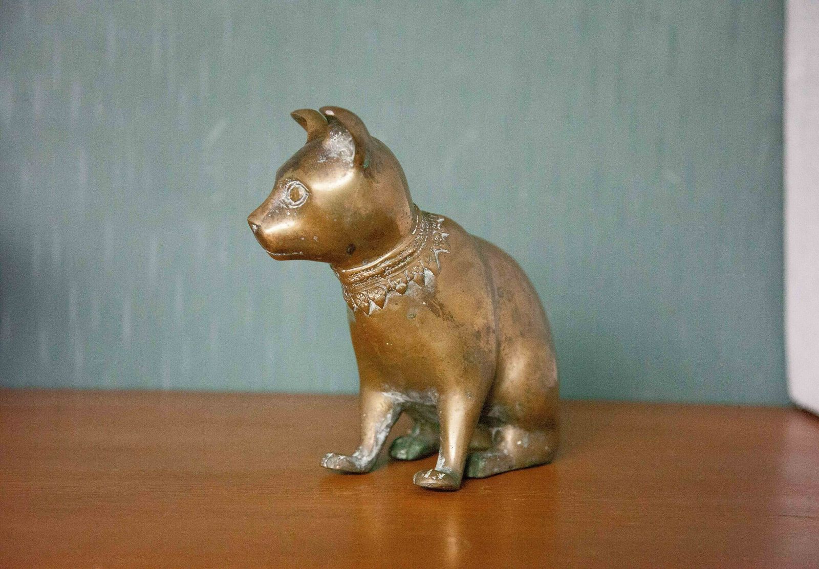 Vintage Statue, Egyptian Cat Statue, Large Bronze Cat, Bronze Cat, Collection, Egyptian Cat photo Art