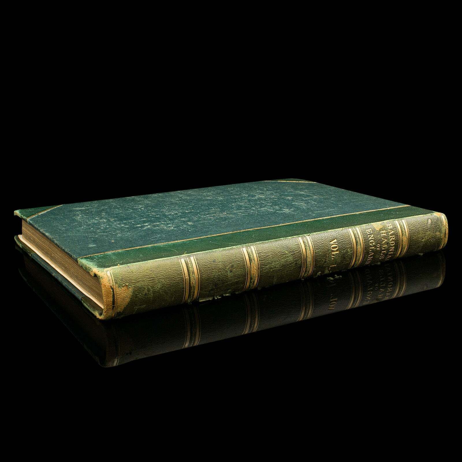 Large Antique Book Of Baronial Halls Volume 1, Reference, English, Mid Victorian photo furniture