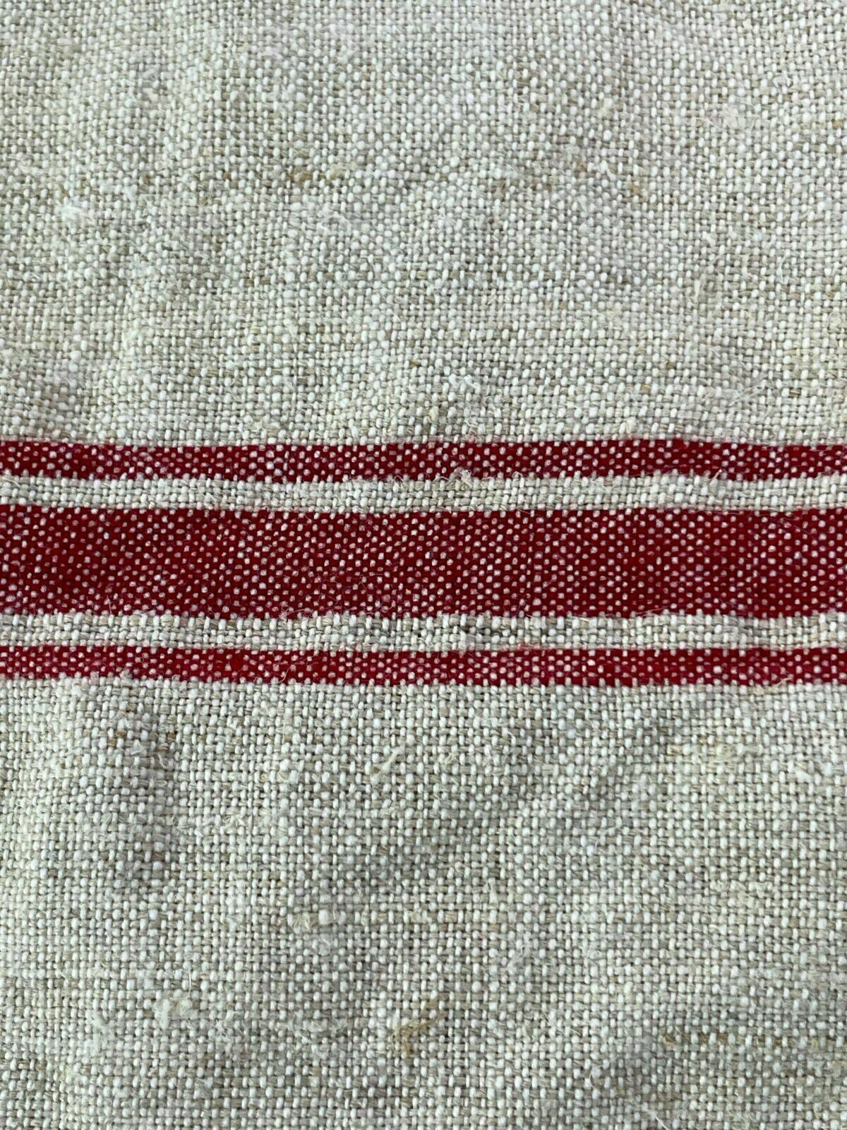 Large Vintage Antique French Hungarian Hemp Linen Table Cloth Upholstery Fabric photo for sale