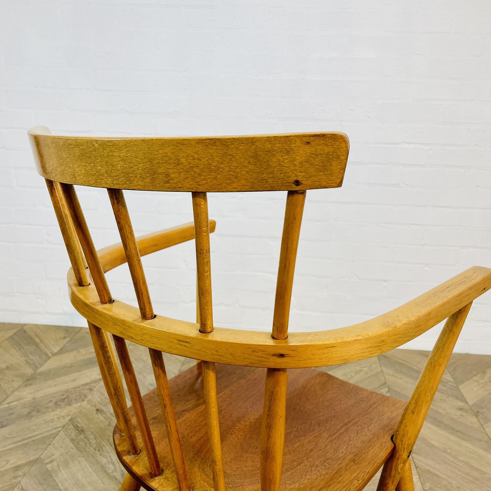 Mid Century Small Rocking Chair, Circa 1960s photo vintage