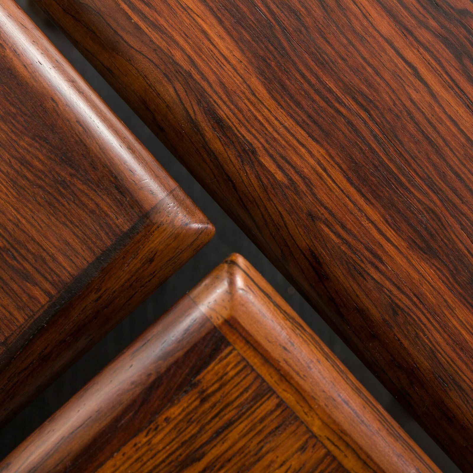 Kai Kristiansen Rosewood Nesting Tables For Vildbjerg Möbelfabrik, Denmark 1960s photo Furniture