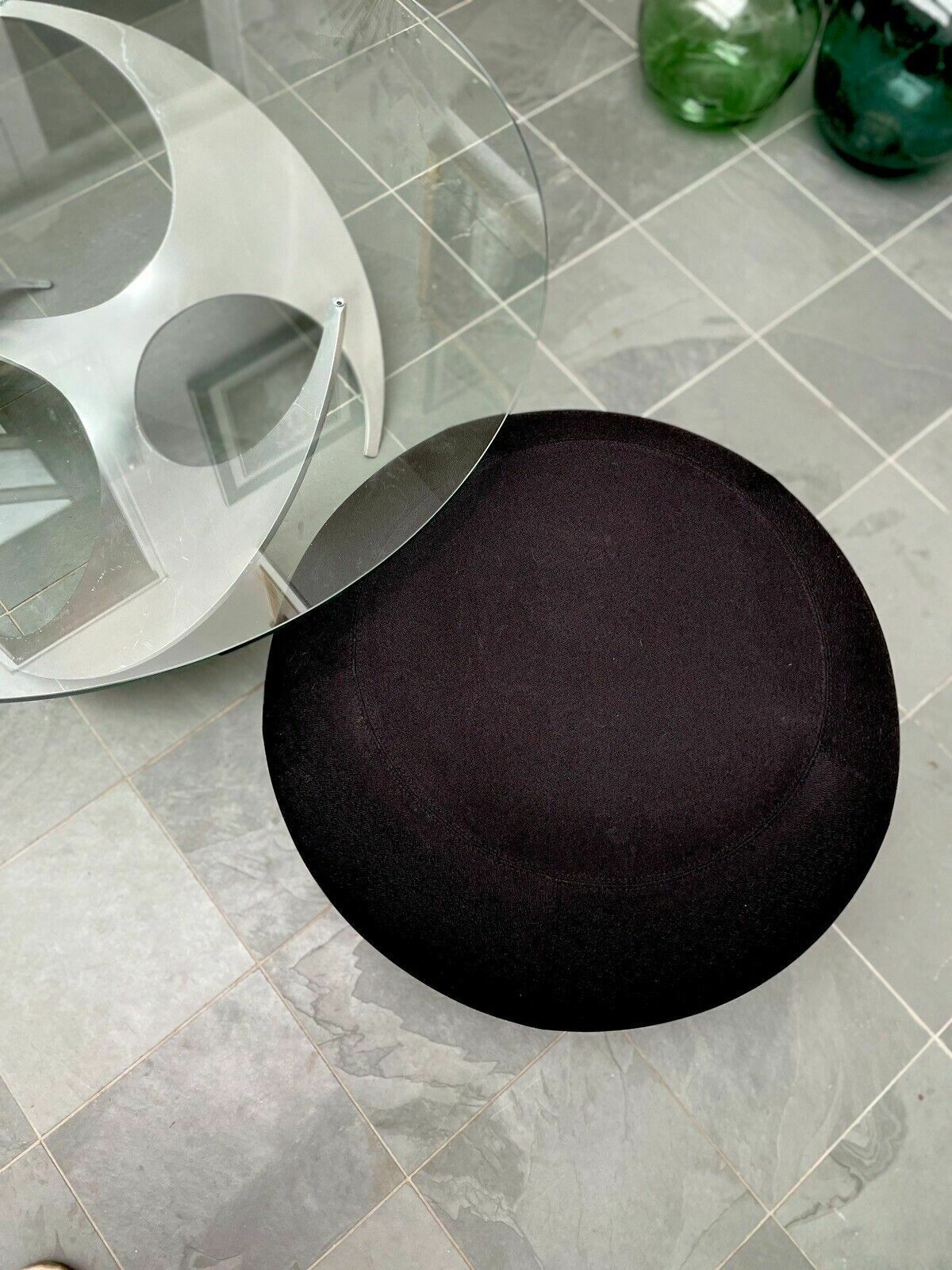 Allermuir A620 Pebble Stool/Seating Unit In Havana Extreme (Black) photo vinterior