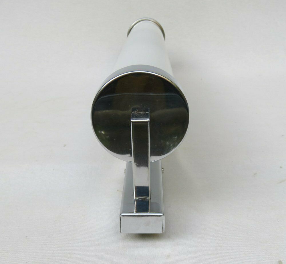 Chrome Plated Glass Wall Lamp From Napako, Czech Republic, 1930s photo vintage