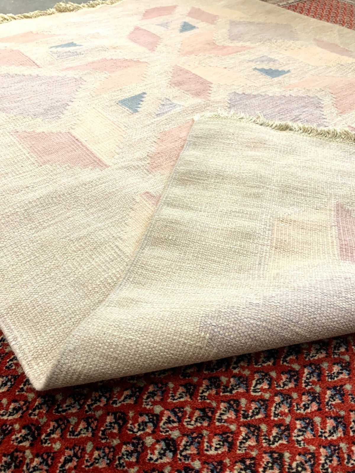 Wool Carpet Röllakan 15, Sweden 1960s/1970s, Vintage, Mid C Modern photo 742.0