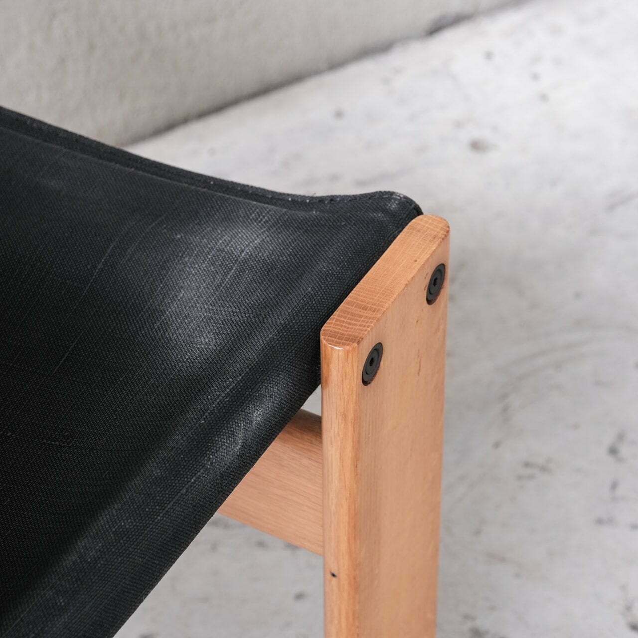 4400.0 Set Of Four Italian Scarpa 'Monk' Mid Century Dining Chairs photo