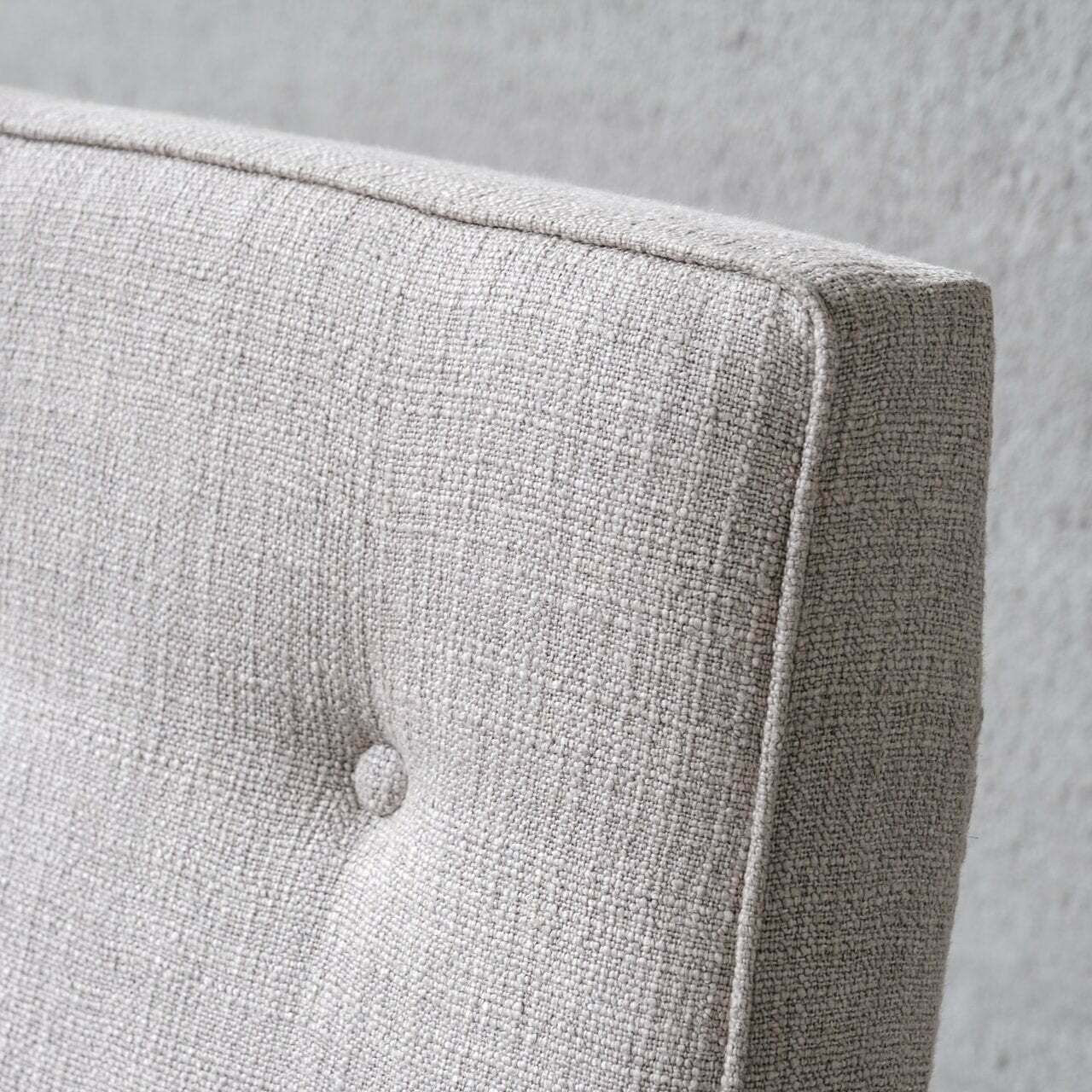 Guillerme Et Chambron Oak Mid Century French Upholstered Armchair photo vintage