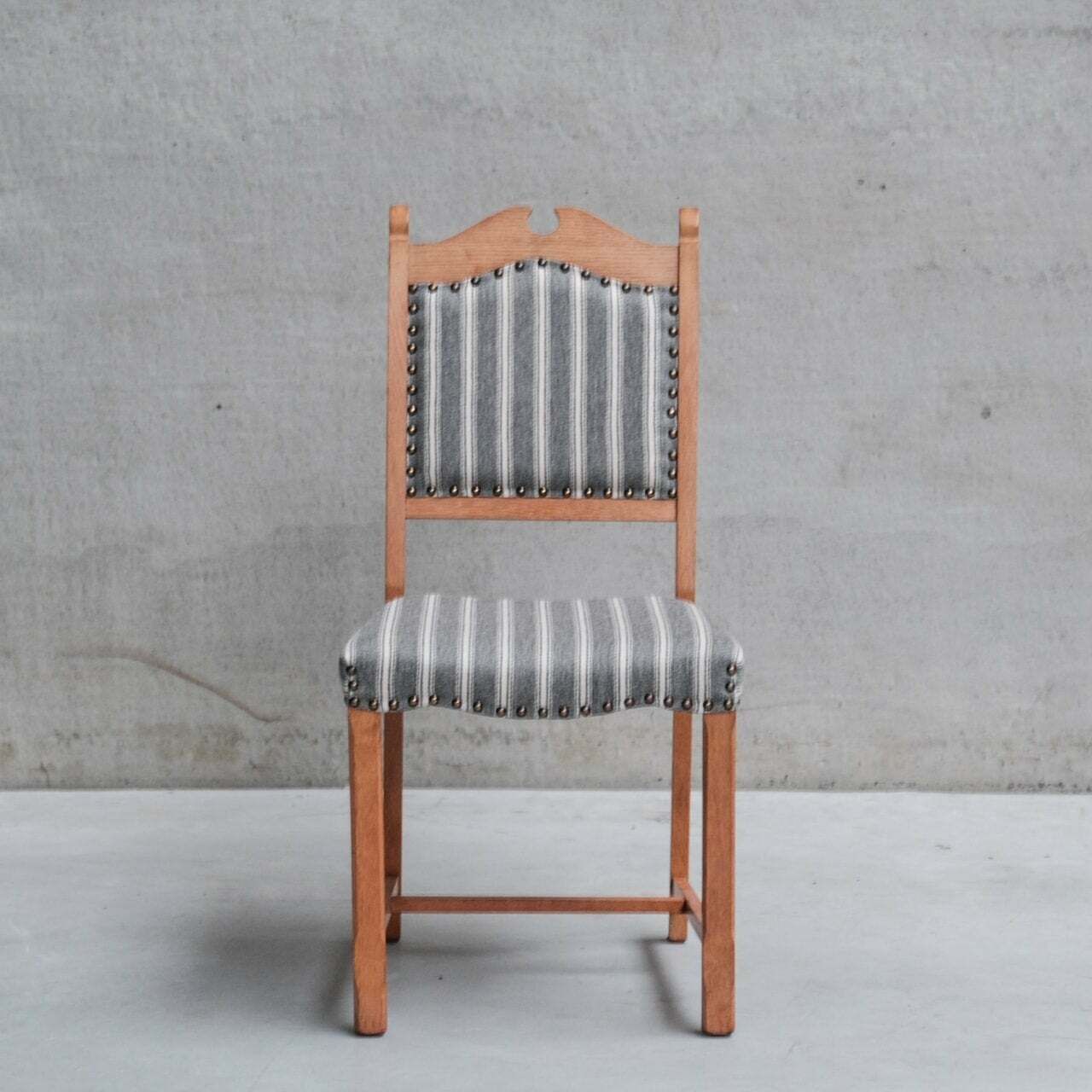 Set Of Six Mid Century Danish Oak Dining Chairs photo 1200.0