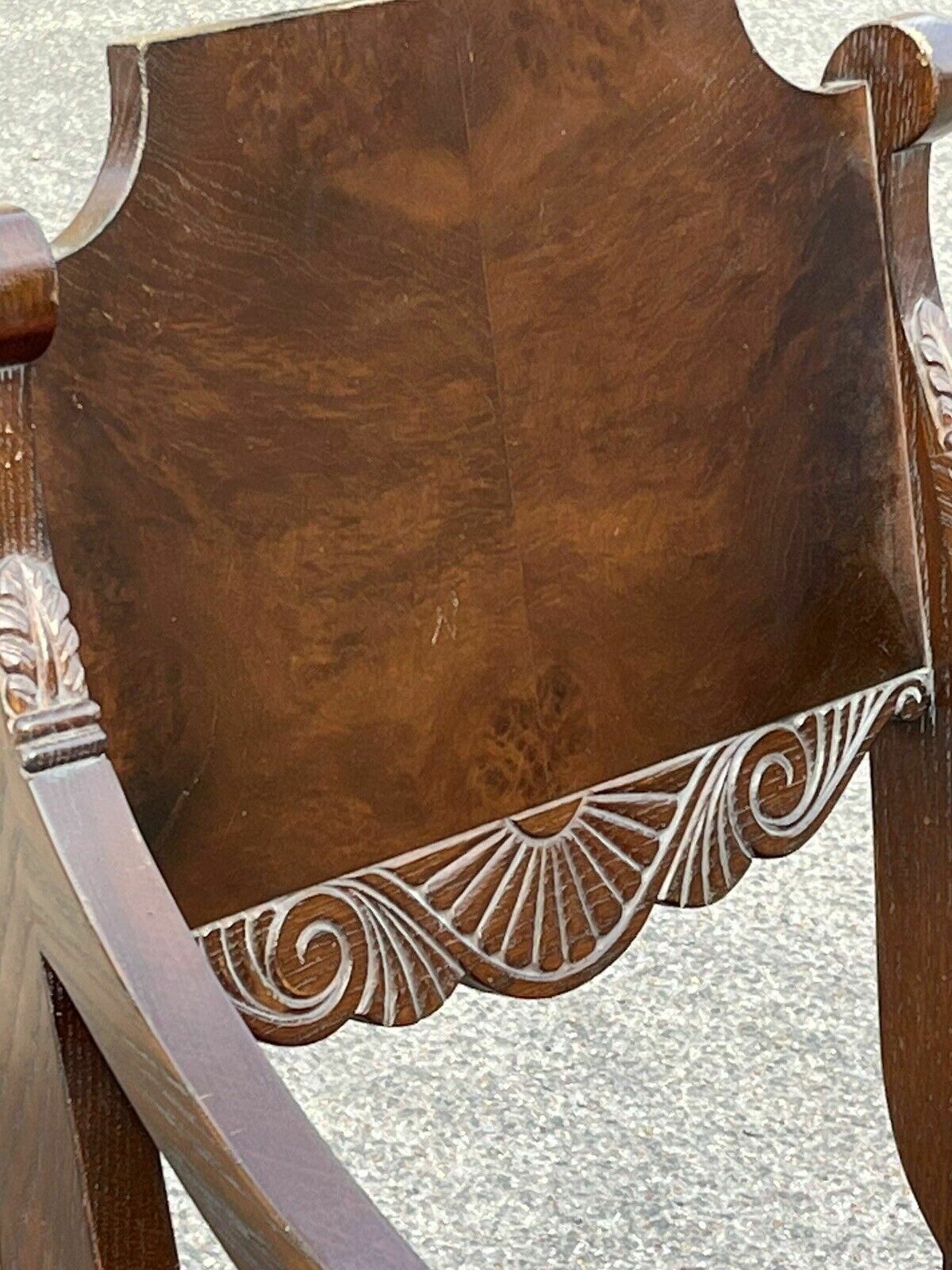French Mahogany Empire Style Pair Of Library Armchairs photo Furniture