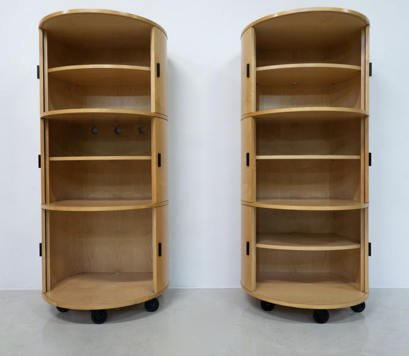Mid Century Modern Round Cabinets ‘Big O’ By Dirk Meylaerts, 1990s photo Furniture