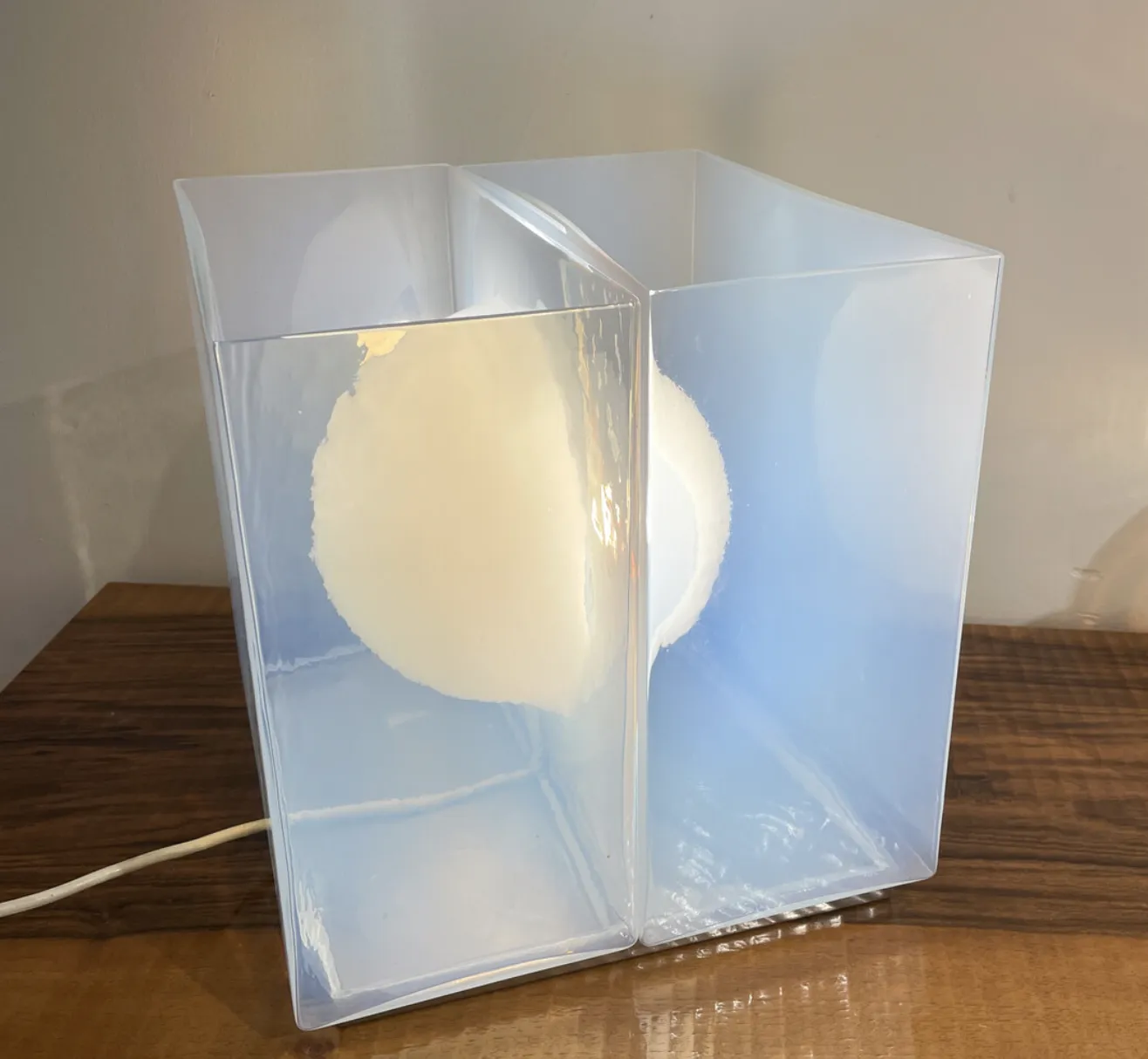 Table Lamp/Vase Model ‘Lt323’ By Carlo Nason For Mazzega, Italy, 1960s photo Lighting
