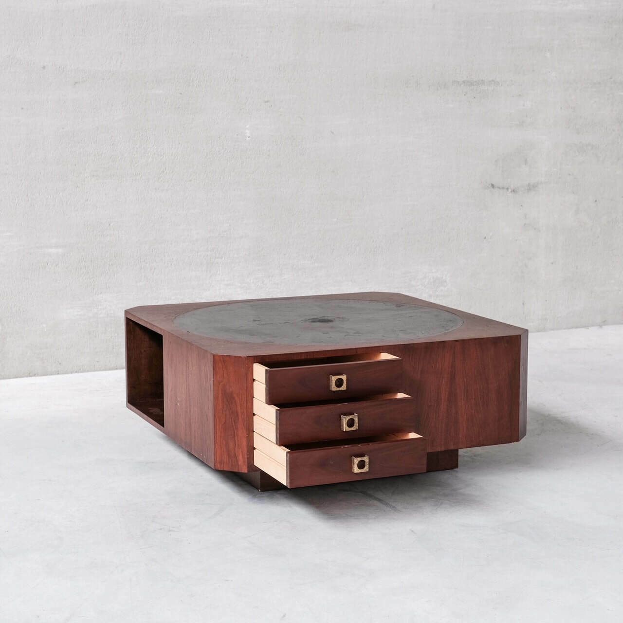 Mid Century Spanish Coffee Table Attr. To Jordi Vilanova photo for sale