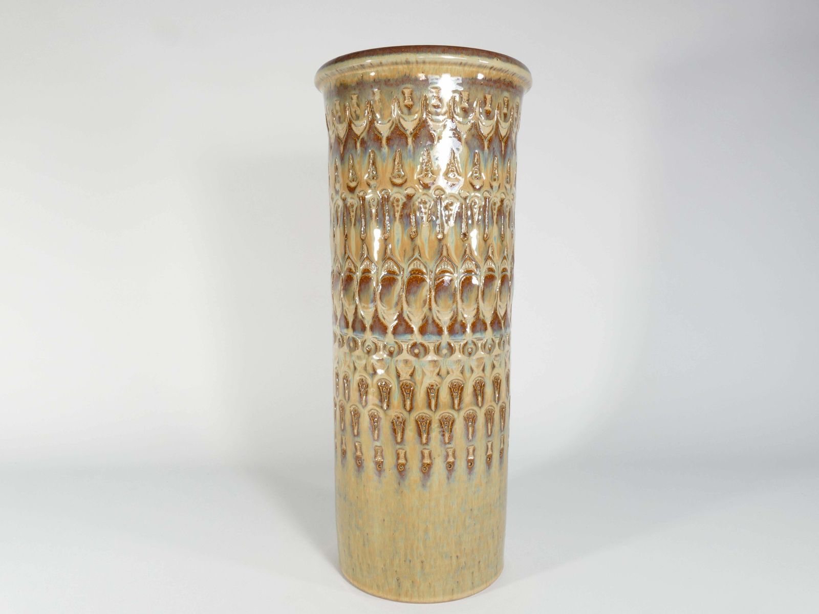 photo for sale Scandinavian Modern Stoneware Floor Vase, "3119" Søholm Stentøj, 1960's