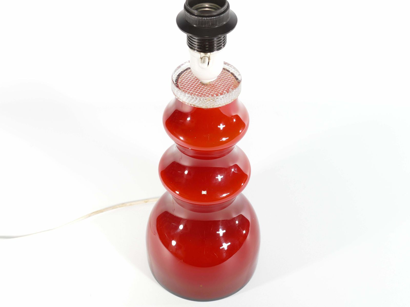 Scandinavian Modern Oxblood Red Table Lamp By Gert Nyström For Hyllinge photo 1112.0