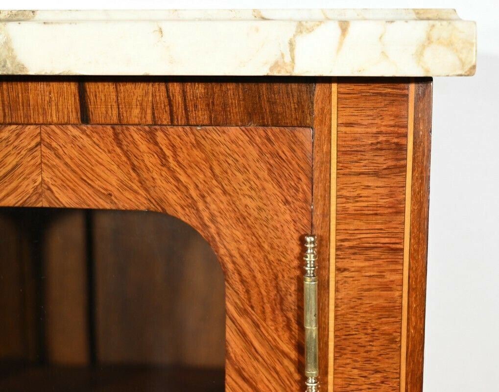 Furniture Rosewood Showcase Furniture, Louis XVI Style – Late 19th Century photo